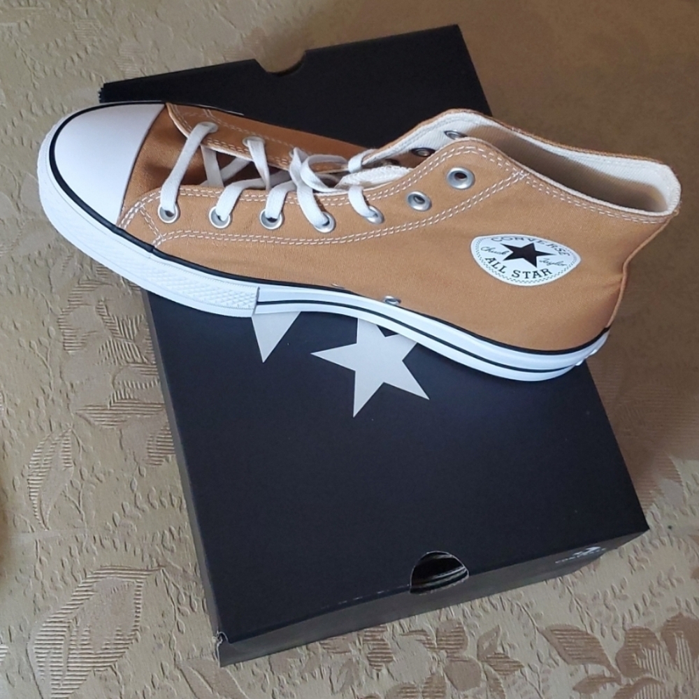 Converse Chuck Taylor All Star Lift Hi-Top Sneaker/Bronze - Picture 10 of 16